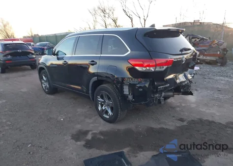 2017 Toyota Highlander Limited Platinum z USA, uszkodzony, nr VIN 5TDDZRFH0HS388395